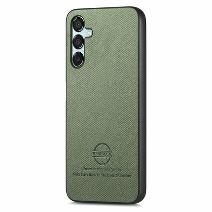 For Samsung Galaxy A16 4G / 5G Case Cloth Texture Leather+PC+TPU Anti-Drop Phone Cover