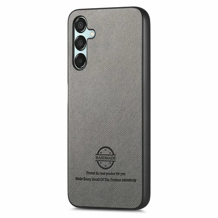 For Samsung Galaxy A16 4G / 5G Case Cloth Texture Leather+PC+TPU Anti-Drop Phone Cover