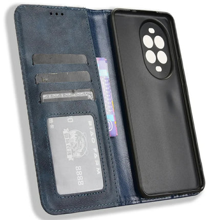 For Huawei nova 13 Pro 5G Leather Case Wallet Stand Retro Texture Phone Cover