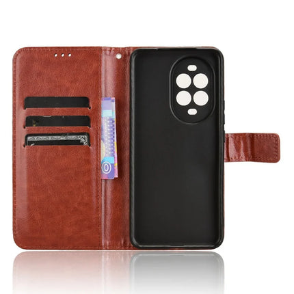 For Huawei nova 13 Pro 5G Case Crazy Horse Texture PU Leather Phone Wallet Cover