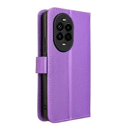 For Huawei nova 13 Pro 5G Case PU Leather Diamond Texture Wallet Phone Cover