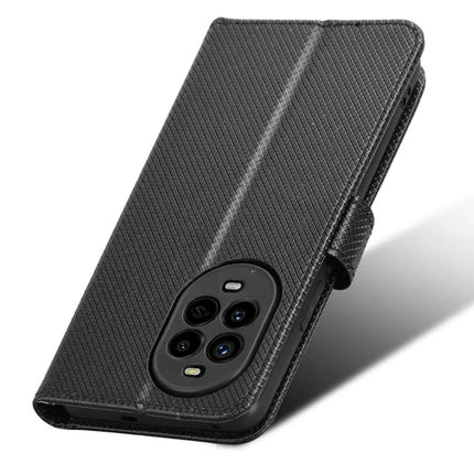 For Huawei nova 13 Pro 5G Case PU Leather Diamond Texture Wallet Phone Cover