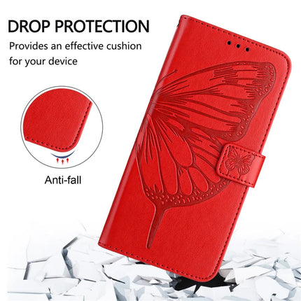 For Motorola Moto G75 5G Case YB Imprinting Series-4 Butterfly Flower Flip Wallet Leather Phone Cover