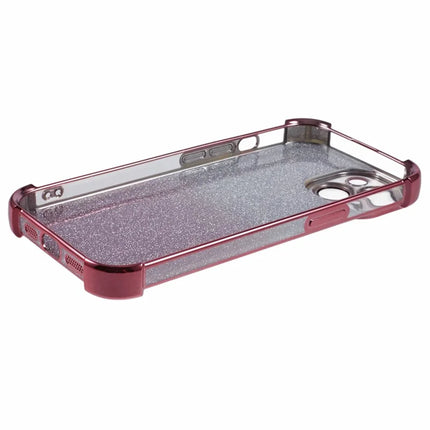 For iPhone 14 Case Glitter TPU Phone Cover Reinforced Corners