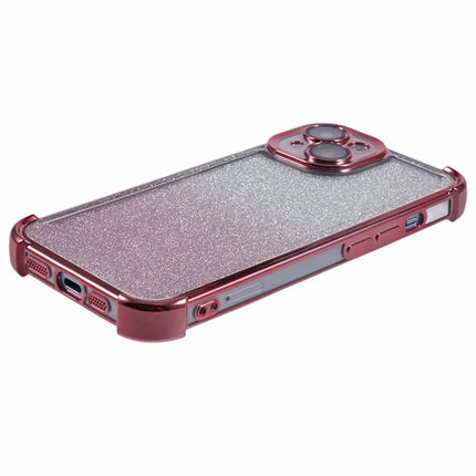 For iPhone 14 Case Glitter TPU Phone Cover Reinforced Corners