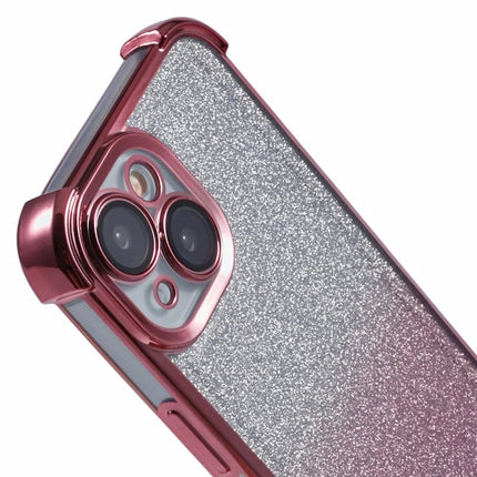 For iPhone 14 Case Glitter TPU Phone Cover Reinforced Corners