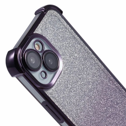 For iPhone 14 Case Glitter TPU Phone Cover Reinforced Corners