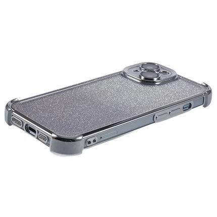 For iPhone 14 Case Glitter TPU Phone Cover Reinforced Corners
