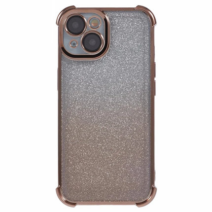 For iPhone 14 Case Glitter TPU Phone Cover Reinforced Corners