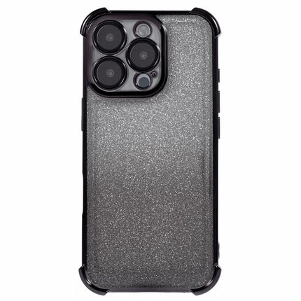For iPhone 16 Pro Max Case Glitter TPU Phone Cover Reinforced Corners