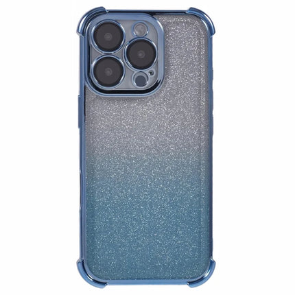 For iPhone 16 Pro Max Case Glitter TPU Phone Cover Reinforced Corners