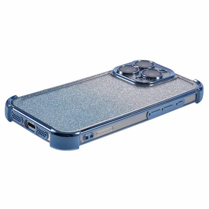 For iPhone 16 Pro Max Case Glitter TPU Phone Cover Reinforced Corners