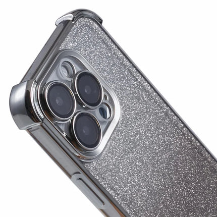 For iPhone 16 Pro Max Case Glitter TPU Phone Cover Reinforced Corners