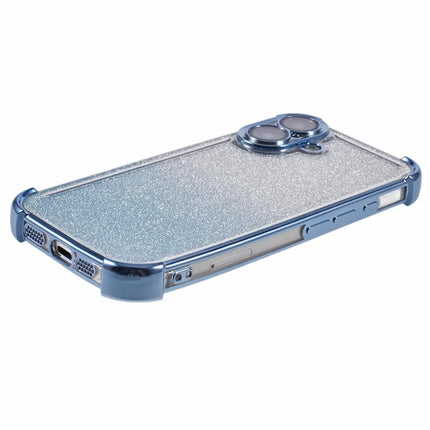 For iPhone 16 Plus Case Glitter TPU Phone Cover Reinforced Corners