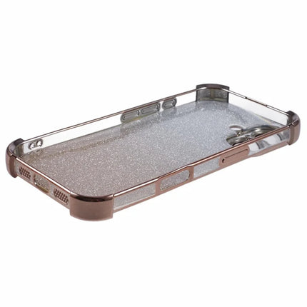 For iPhone 16 Plus Case Glitter TPU Phone Cover Reinforced Corners