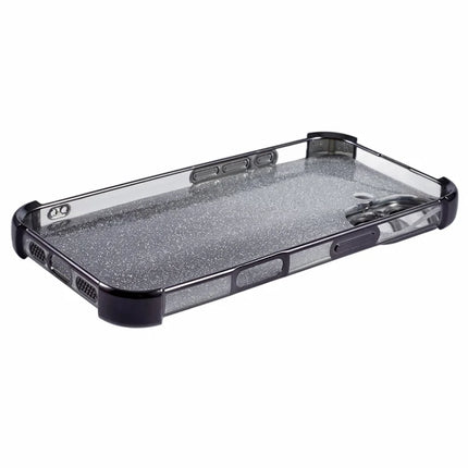 For iPhone 16 Plus Case Glitter TPU Phone Cover Reinforced Corners