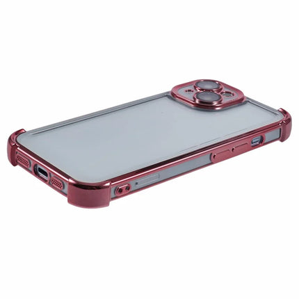 For iPhone 14 Case Reinforced Corners TPU Clear Back Cover
