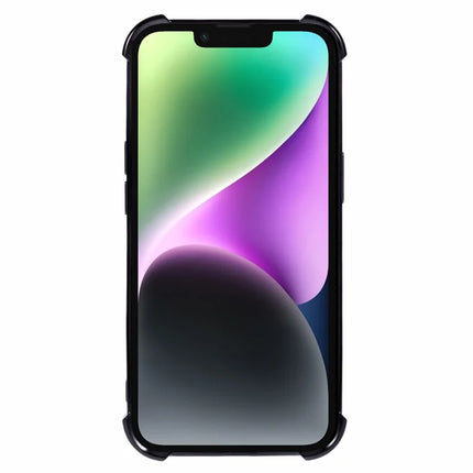 For iPhone 14 Case Reinforced Corners TPU Clear Back Cover