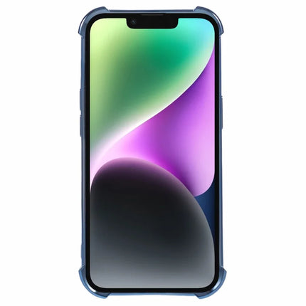 For iPhone 14 Case Reinforced Corners TPU Clear Back Cover