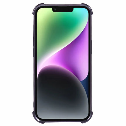 For iPhone 14 Case Reinforced Corners TPU Clear Back Cover