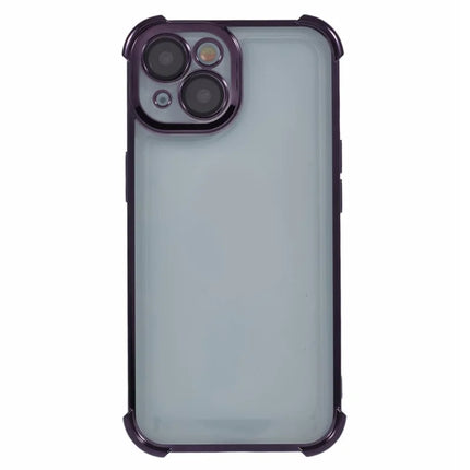 For iPhone 14 Case Reinforced Corners TPU Clear Back Cover