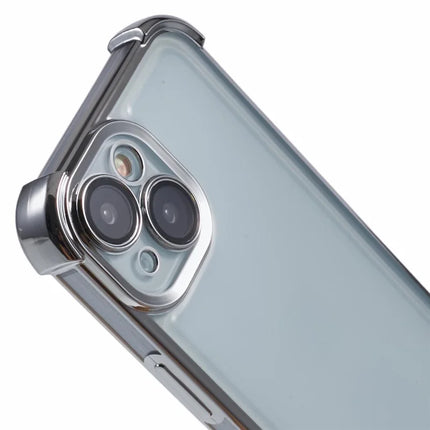 For iPhone 14 Case Reinforced Corners TPU Clear Back Cover