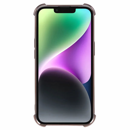 For iPhone 14 Case Reinforced Corners TPU Clear Back Cover