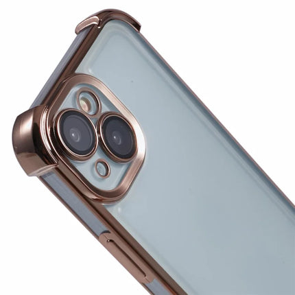 For iPhone 14 Case Reinforced Corners TPU Clear Back Cover