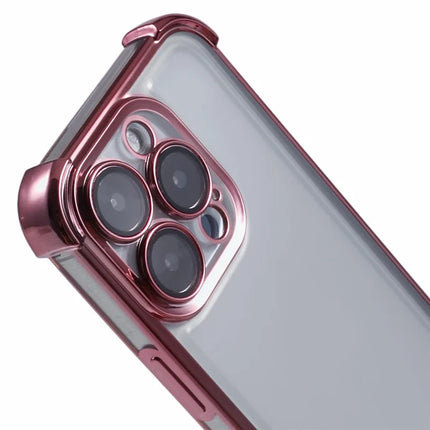 For iPhone 16 Pro Max Case Reinforced Corners TPU Clear Back Cover