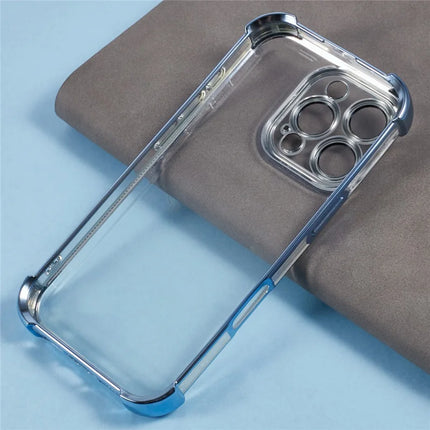 For iPhone 16 Pro Max Case Reinforced Corners TPU Clear Back Cover