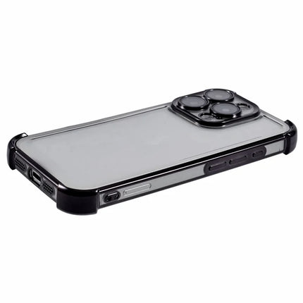 For iPhone 16 Pro Max Case Reinforced Corners TPU Clear Back Cover