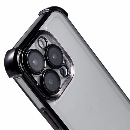 For iPhone 16 Pro Max Case Reinforced Corners TPU Clear Back Cover