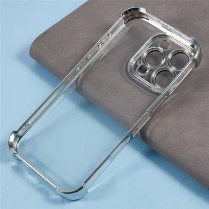 For iPhone 16 Pro Max Case Reinforced Corners TPU Clear Back Cover