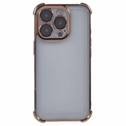 For iPhone 16 Pro Max Case Reinforced Corners TPU Clear Back Cover