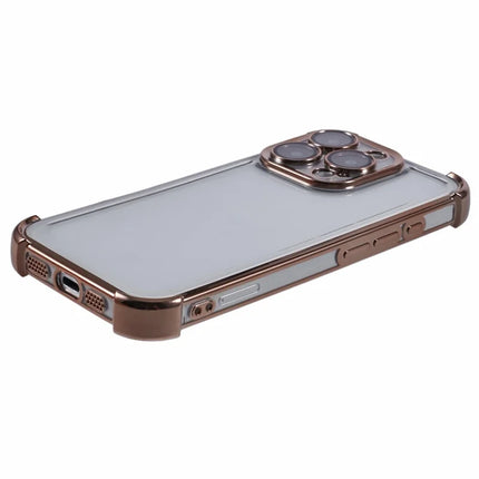 For iPhone 16 Pro Max Case Reinforced Corners TPU Clear Back Cover