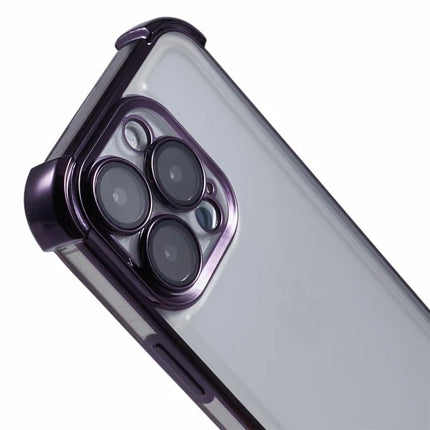 For iPhone 16 Pro Max Case Reinforced Corners TPU Clear Back Cover