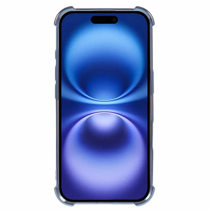 For iPhone 16 Plus Case Reinforced Corners TPU Clear Back Cover