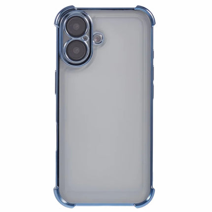 For iPhone 16 Plus Case Reinforced Corners TPU Clear Back Cover