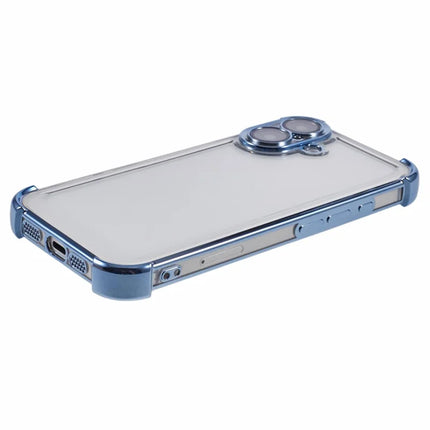 For iPhone 16 Plus Case Reinforced Corners TPU Clear Back Cover
