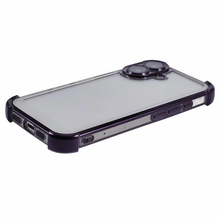 For iPhone 16 Plus Case Reinforced Corners TPU Clear Back Cover