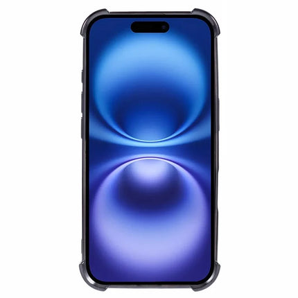 For iPhone 16 Plus Case Reinforced Corners TPU Clear Back Cover