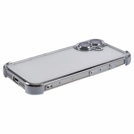 For iPhone 16 Plus Case Reinforced Corners TPU Clear Back Cover