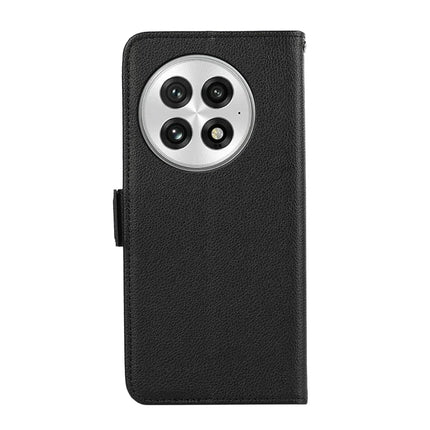 ABEEL For OnePlus 13 Case Litchi Texture Leather RFID Blocking Phone Cover