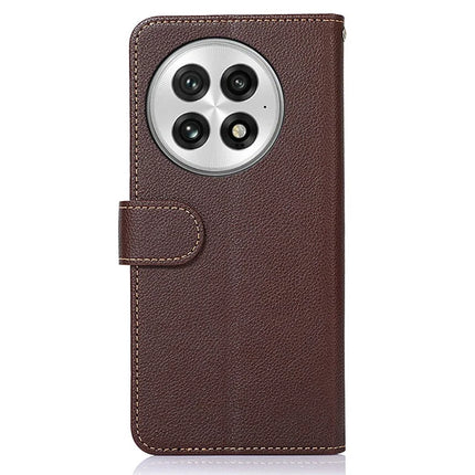 KHAZNEH For OnePlus 13 Case RFID Blocking Wallet PU Leather Phone Cover