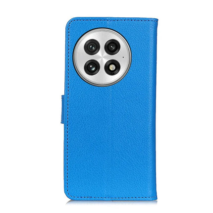 For OnePlus 13 Wallet Case PU Leather Phone Cover Litchi Texture