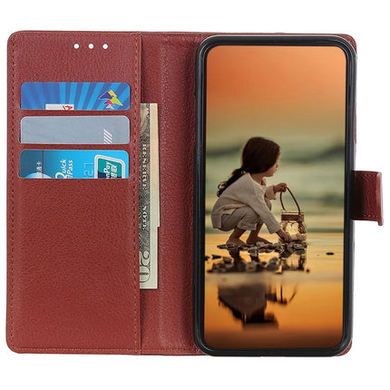 For OnePlus 13 Wallet Case PU Leather Phone Cover Litchi Texture