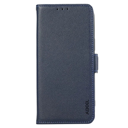 ABEEL For Motorola Moto G75 5G Case Litchi Texture Leather RFID Blocking Phone Cover