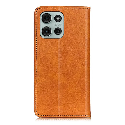 For Motorola Moto G75 5G Case Split Leather Flip Wallet Phone Cover