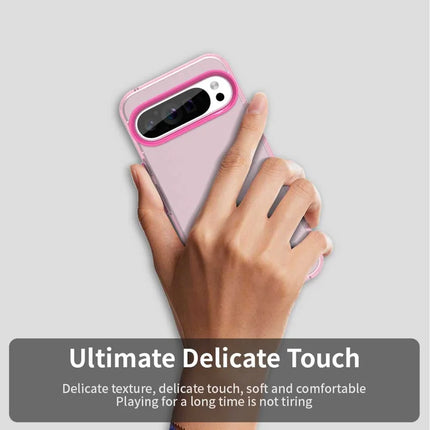 For Google Pixel 9 Pro XL Case PC+TPU+PET Matte Anti-Drop Phone Back Cover