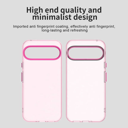 For Google Pixel 9 Pro XL Case PC+TPU+PET Matte Anti-Drop Phone Back Cover